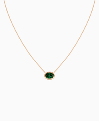 Zambian Lab Emerald / Oval (EW) / 2ct