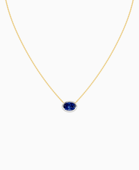 Royal Blue Lab Sapphire / Oval (EW) / 2ct