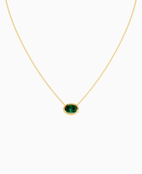 Zambian Lab Emerald / Oval (EW) / 2ct
