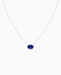 Royal Blue Lab Sapphire / Oval (EW) / 2.5ct