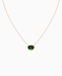 Zambian Lab Emerald / Oval (EW) / 2.5ct