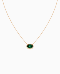 Zambian Lab Emerald / Oval (EW) / 2.5ct