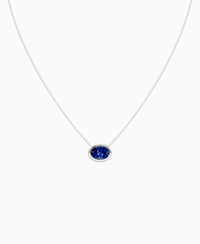 Royal Blue Lab Sapphire / Oval (EW) / 2.5ct