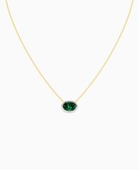 Zambian Lab Emerald / Oval (EW) / 2.5ct
