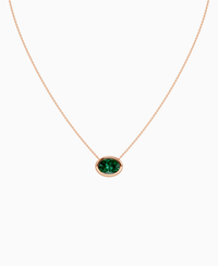 Zambian Lab Emerald / Oval (EW) / 3ct
