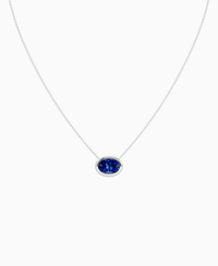 Royal Blue Lab Sapphire / Oval (EW) / 3ct
