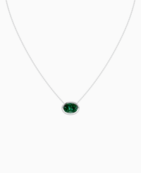 Zambian Lab Emerald / Oval (EW) / 3ct