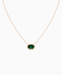 Zambian Lab Emerald / Oval (EW) / 3ct