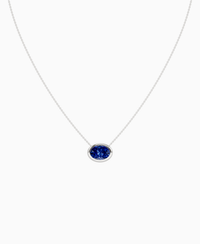 Royal Blue Lab Sapphire / Oval (EW) / 3ct