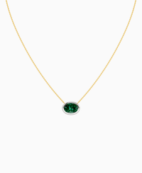 Zambian Lab Emerald / Oval (EW) / 3ct