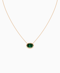 Zambian Lab Emerald / Oval (EW) / 3ct