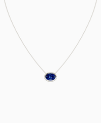 Royal Blue Lab Sapphire / Oval (EW) / 3ct