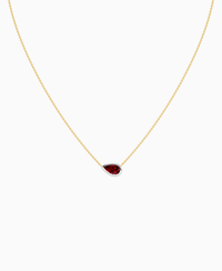 Pigeon Blood Lab Ruby / Pear (EW) / 1ct