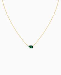 Zambian Lab Emerald / Pear (EW) / 1ct