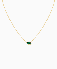 Zambian Lab Emerald / Pear (EW) / 1ct