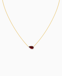 Pigeon Blood Lab Ruby / Pear (EW) / 1ct