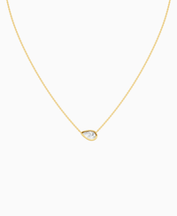 White Lab Diamond / Pear (EW) / 1ct
