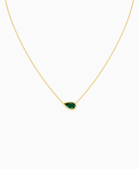 Zambian Lab Emerald / Pear (EW) / 1ct