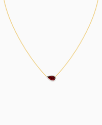 Pigeon Blood Lab Ruby / Pear (EW) / 1ct