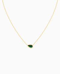 Zambian Lab Emerald / Pear (EW) / 1ct