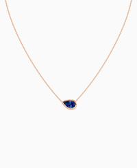 Royal Blue Lab Sapphire / Pear (EW) / 1.5ct