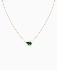 Zambian Lab Emerald / Pear (EW) / 1.5ct