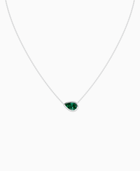 Zambian Lab Emerald / Pear (EW) / 1.5ct