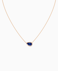 Royal Blue Lab Sapphire / Pear (EW) / 1.5ct