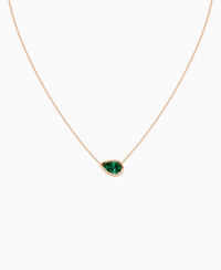 Zambian Lab Emerald / Pear (EW) / 1.5ct