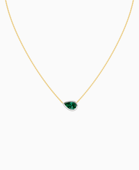 Zambian Lab Emerald / Pear (EW) / 1.5ct