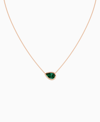 Zambian Lab Emerald / Pear (EW) / 2ct