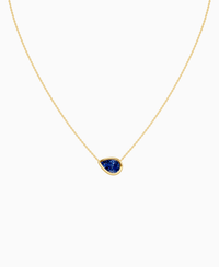 Royal Blue Lab Sapphire / Pear (EW) / 2ct