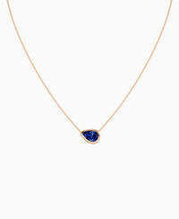Royal Blue Lab Sapphire / Pear (EW) / 2ct