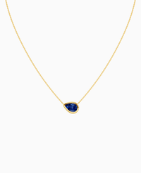 Royal Blue Lab Sapphire / Pear (EW) / 2ct