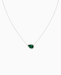 Zambian Lab Emerald / Pear (EW) / 2ct