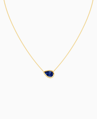 Royal Blue Lab Sapphire / Pear (EW) / 2ct