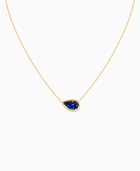 Royal Blue Lab Sapphire / Pear (EW) / 2.5ct