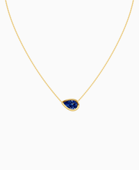 Royal Blue Lab Sapphire / Pear (EW) / 2.5ct