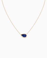Royal Blue Lab Sapphire / Pear (EW) / 2.5ct