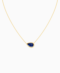 Royal Blue Lab Sapphire / Pear (EW) / 2.5ct