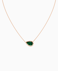 Zambian Lab Emerald / Pear (EW) / 3ct