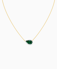 Zambian Lab Emerald / Pear (EW) / 3ct