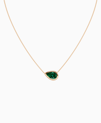 Zambian Lab Emerald / Pear (EW) / 3ct