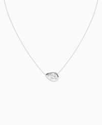 White Lab Diamond / Pear (EW) / 3ct