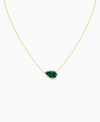 Zambian Lab Emerald / Pear (EW) / 3ct