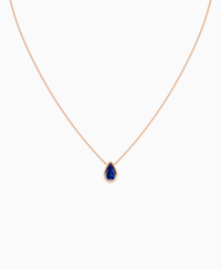 Royal Blue Lab Sapphire / Pear (NS) / 1ct