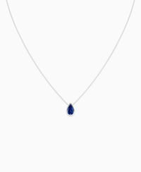 Royal Blue Lab Sapphire / Pear (NS) / 1ct