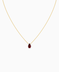 Pigeon Blood Lab Ruby / Pear (NS) / 1ct