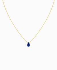 Royal Blue Lab Sapphire / Pear (NS) / 1ct
