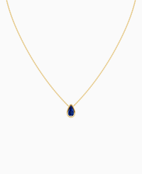 Royal Blue Lab Sapphire / Pear (NS) / 1ct